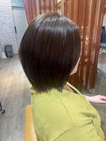 キャメル ヘアーデザイン(Camel hairdesign)&nbsp;前下がりくすみ美シルエット暖色系カラー