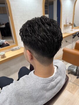 ゲリール ヘア プラス ケア(guerir hair+care) 【guerir hair + care】短髪パーマ