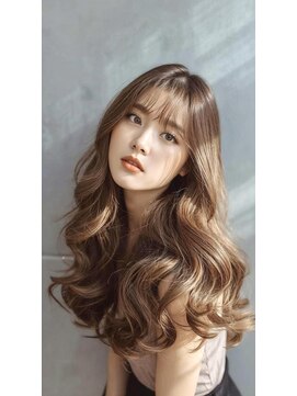 TMJ 熊本韓国レイヤー×コテ巻きパーマ×髪質改善