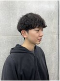 【鶴見】メンズパーマ　メンズカット/スパイラルパーマ/ツイスパ