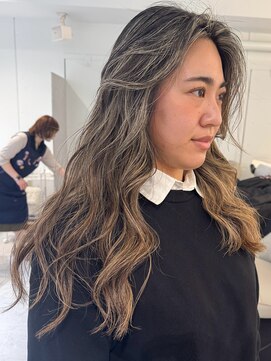 ノラ ウメダ(NORA UMEDA) 地毛ハイライト海外風ハイライトカラーインナーハイライト