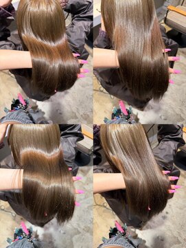 フェブミエル(fev miel) 透明感オリーブグレージュ