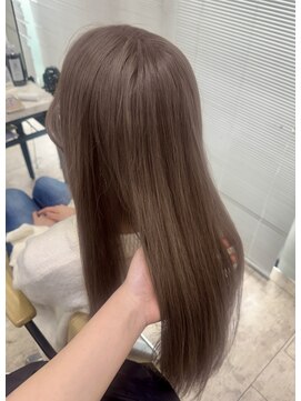 ヴィヒタ 川越 本川越(VIHTA.) ブリーチダブルカラーミルクティーカラー川越本川越学割U24