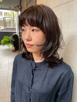 エノウ(enow)&nbsp;ウルフレイヤー×ニュアンスパーマ　enow赤坂
