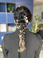 トータルヘアサロンカマダ&nbsp;ゆるふわ編みおろし