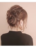 大人可愛いヘアセット