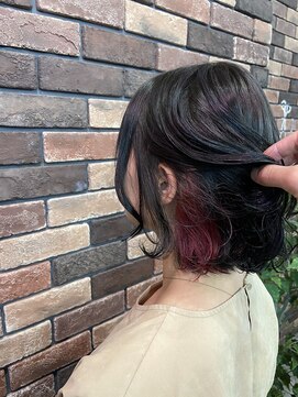 ヘアリゾートエーアイ 西日暮里店(Ai) 耳後ろインナーカラー