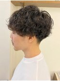 クラウドマッシュ☆刈り上げ&ルーズパーマ