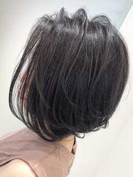 ルッカバイジェービー 行徳(lucca by jb) 黒髪/ボブルフ/ネビージュ/小顔/ワンレン/ボブ/ショート/前髪