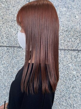 シェノン サントル(CHAINON CENTRE) ショコラベージュ/ボブルフ/カール/ベビーバング【梅田/茶屋町】