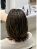【全員】【ケアブリーチ】カット＋カラーハイライトバレイヤージュ+TR￥21450