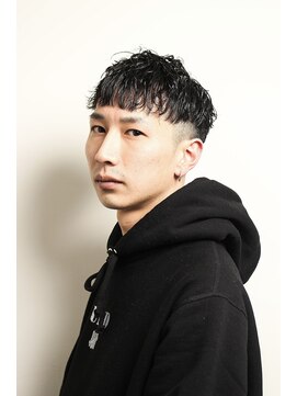 レンゲン(LENGEN) メンズかき上げニュアンスマッシュサイドパート韓国マッシュ７０