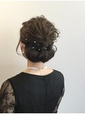 華やかパーティーヘアー★くるりんぱ×ギブソンタック[渋谷]