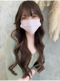 ■ブリーチなしWカラーでベージュに