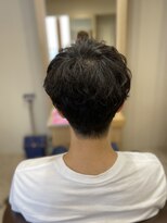 ヘアサロンアンドヘアメイクディー(hair salon hair make D)&nbsp;仙台D　ゆるふわ刈り上げ韓流マッシュ無造作パーマstyle