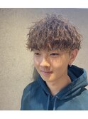 波巻きスパイラルパーマ