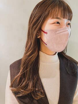 ネイビー(nvy) やわらかロングヘア