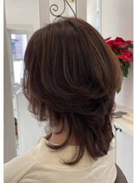 サロンドノア(Salon de NoA) ミディアム×レイヤー