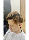 メンズツイスト×ショートスタイル