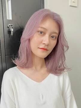 ベレーザ 渋谷(BELEZA) 860ラベンダーホワイトピンクベビーピンクハイトーンカラー