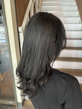 アヴァンス 天王寺店(AVANCE.) 暗め透明感カラー×ブルーブラック