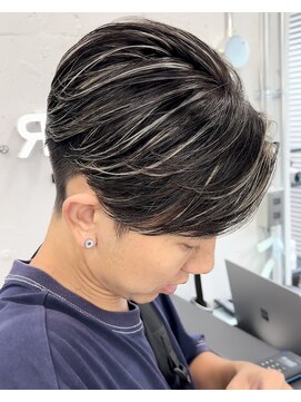 リベル(LIBER) 八王子/八王子駅/ホワイトメッシュ/ハイライトカラー/眉毛/men's