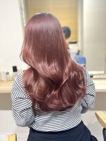 ルル(loulou)&nbsp;loulouルル　ブリーチなしピンクカラー艶ミディアム