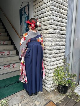 ヘアーブティック アート21ハーツ店 卒業式