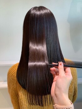 ジルヘアービカミ(Jill hair bikami)の写真/【平岸/髪質改善】業界トップ髪質再生Trバイカルテで、諦めていたパサつき髪もウルツヤ美髪へと導く◇