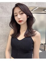 リリー(Lilley) 【lilley 稲永麻衣】レイヤーカット+顔まわりカット+韓国ヘア