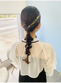 【YKR】ヘアセット×ツヤ編みおろし
