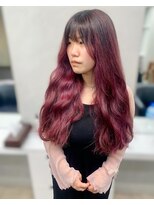 ディア(.eer)&nbsp;【.eer/ディア】根元残しデザインカラー/ピンクバイオレット