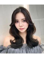 コア 銀座(COA)&nbsp;小顔レイヤー　前髪顔周り　髪質改善縮毛