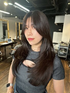 シェノン 心斎橋(CHAINON) ワンホンヘア/レイヤーカット/韓国ヘア/髪質改善