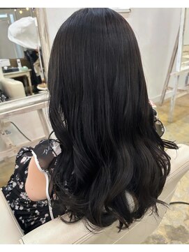 ノーリード(notre Lead) ブルーブラック×ロングヘア