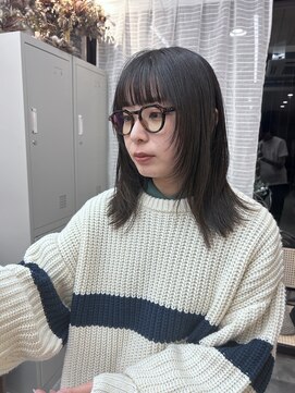 ルックアット(Look at) 【Look at】レイヤーボブ似合わせカット着物ヘア大人ガーリー