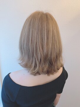 トリック(Trick) ミルクティベージュ/外ハネボブ