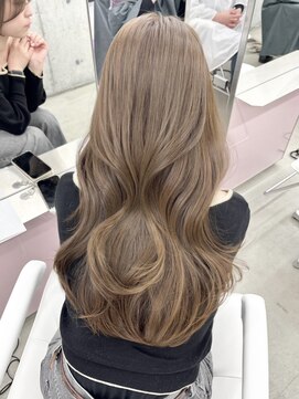 エヌアイ オモテサンドウ(ni omotesando) ブリーチなしカラー/オリーブベージュ