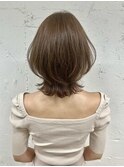 菱形シルエットのネオウルフ　ウルフカット