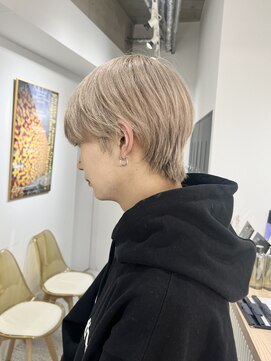 メンズペレ 渋谷(MEN'S PELE) ニュアンスパーマ/韓国マッシュ/スパイキーショート/渋谷