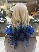 トムキャット(TOM CAT) 【新宿TOMCAT】ホワイトブロンド×ブルー