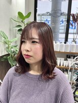 ベルヘアーデザイン 堺東(Belle hair Design)&nbsp;くびれヘア/韓国風/ミディアム/堺東