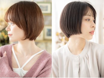 カバーヘア ブリス 上尾西口店(COVER HAIR bliss)の写真/上尾駅西口2分/全ク-ポン<選べるトリートメント¥1650>無料/どこで切ったの?と聞かれる[大人可愛いショート]