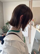 ミュゼプリュム(Musee plume) 切りっぱなしボブ