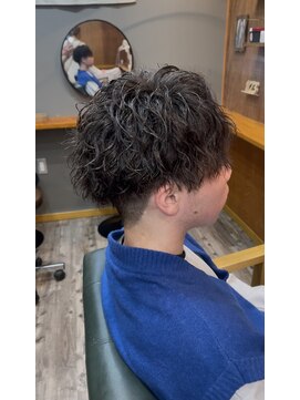 ヘアーサロン アトリエ(Hair salon ATORIE) メンズカットツーブロックマッシュツイストスパイラル