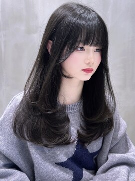 ロンド ジュルード 名古屋(Lond jeloud) ショート ボブ インナーカラー 韓国風5519