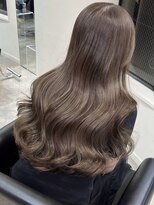 ペレ 梅田(PELE)&nbsp;くびれヘア/アプリコットオレンジ/ハイライトカラー/梅田