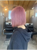 アフターニュース 新潟(afternews)&nbsp;ピンクベージュ/ダブルカラー/ケアブリーチ/髪質改善/駅前/駅南