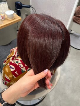 ナビ 船橋駅(nabi) ツヤ髪*レッドブラウンカラー