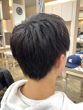 MEN’S HAIR/波巻ツイストスパイラル/フェザーパーマ/中村